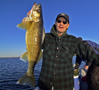 Scott Hall KAXE Radio showing nice Walleye