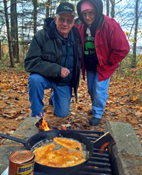 Shore Lunch at Cutfoot Sioux