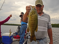 Smallmouth Bass caught by Art Krueger