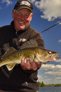 Walleye caught by Fishing Guide Jeff Sundin