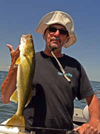 Walleye caught on Lake Winnie by Tim 