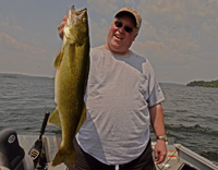 Walleye caught by Gary Sundin on Pokegama