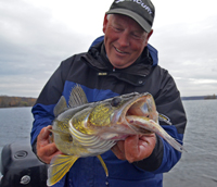 Jeff Sundin with Walleye