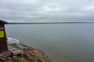 image of Ice Out on Bowstring Lake