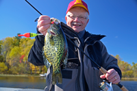 image of Erling Hommedahl with nice crappie