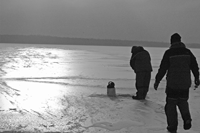 image of ice conditions on sucker bay