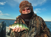 image of Clayton Thompsson with big Perch