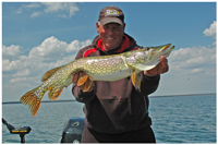 image of Jeff Sundin with Leech Lake Pike