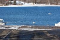 Image of the Birchdale Ramp on Rainy River