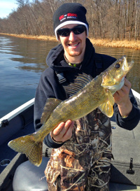 image of Walleye on Cutfoot Sioux