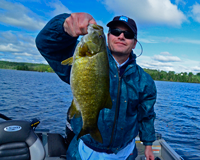 image of Smallmouth caught by Dave during the Daikin Fisharoo 