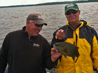 image of Warren Snyder with nice smallmouth bass