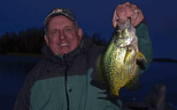 image of Kevin Scott with big Crappie
