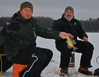 image of Chris holding Crappie