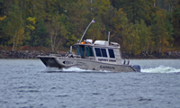 image of Garmin Survey Crew on Lake Winnie