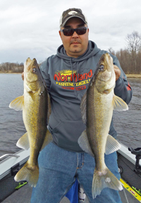 image of Tom Batuik with Rainy River Walleyes