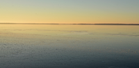 image of ice cover on Bowstring Lake