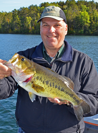 image of Paul Kautza with Largemouth Bass