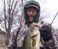 image of Tom Monsoor with Large Bass