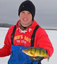 image of Perch caught using a 360 jig
