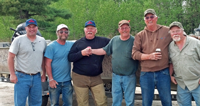 image of robby ott with fishing crew