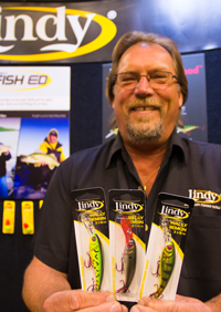 image of Steve Kusske with Lindy Wally Demon Crankbaits