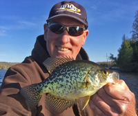 image of Jeff Sundin with Crappie