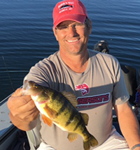 image of Joe thompson with big Perch