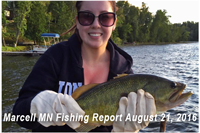 image of cassidy with nice largemouth