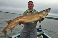 image of Jake Premo with big Musky