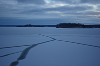 image of pokegama lake on december 10 2016