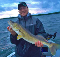 image of 28 inch Walleye caught on Cass Lake
