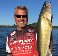 image of Josh Haggemeister with big Walleye