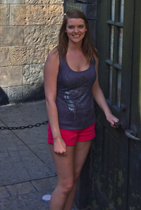 image of Katie Sundin at universal studios