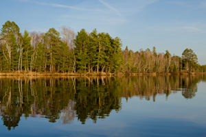 image of prairie lake