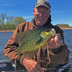 image of jeff with big crappie
