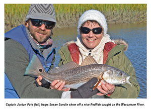 image of Captain Jordan Pate with Susan Sundin