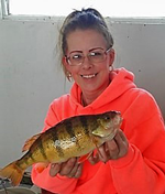 image of Jenna Theis with huge perch