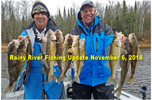 image of greg jones and joe henry with rainy river walleyes