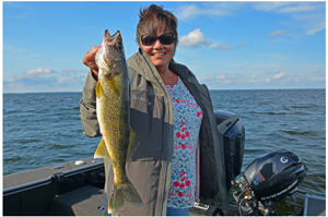 image of mille lacs lake walleye