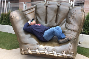 image of big twins baseball glove