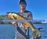 image links to lake kabetogama fish outlook