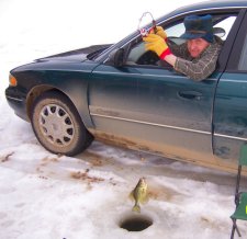 Ray Arlich Ice Fishing Crappie 