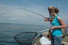 Deep Walleye Action August 2009