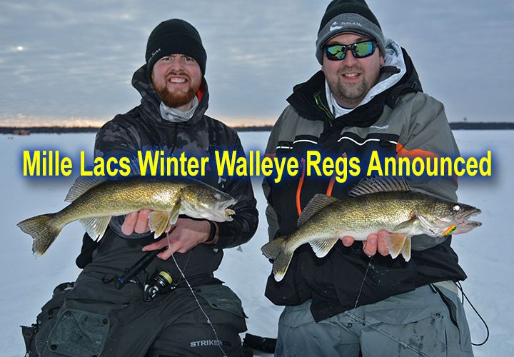 image links to article about the MN DNR regulations for ice fishing on Lake Mille Lacx