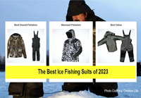 image links to ice fishing article that ranks the best ice fishing suits