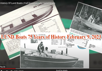 image links to video chronicling 75 years of history for the Lund Boat Company
