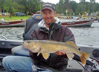 image of cass lake walleye