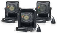 image of humminbird ice fishing flashers