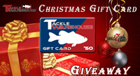 image denotes tackle warehouse giveaway